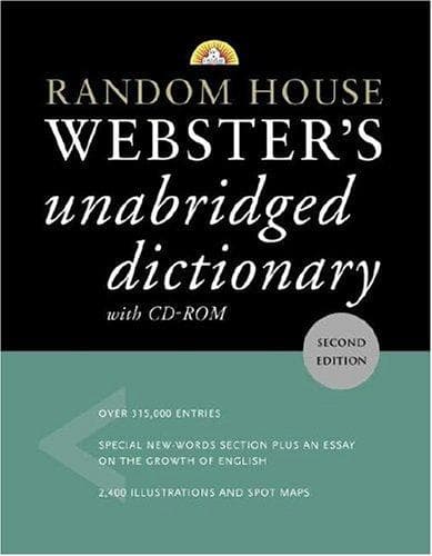 Tapa de Random House Webster's unabridged dictionary