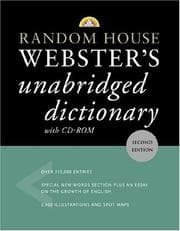 Tapa de Random House Webster's unabridged dictionary
