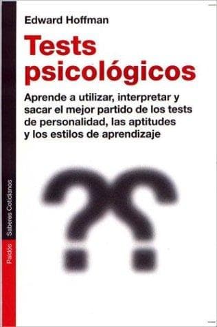 Tapa de Tests Psicologicos/ Psychological Testings at Work