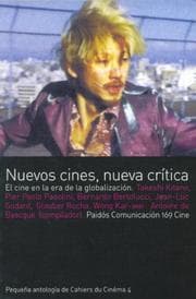 Tapa de Nuevos Cines, Nueva Critica/ New Cinema, New Criticism