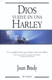 Tapa de Dios en una Harley