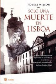 Tapa de Sólo una muerte en Lisboa