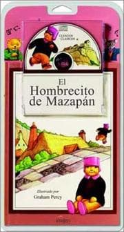 Tapa de El Hombrecito de Mazapan / The Gingerbread Man - Libro y CD