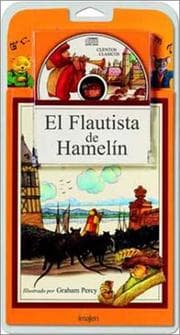 Tapa de El Flautista de Hamelin / The Pied Piper of Hamelin - Libro y CD (Cuentos En Imagenes)