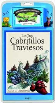 Tapa de Los Tres Cabritillos Traviesos / The Three Billy Goats Gruff - Libro y Cassette