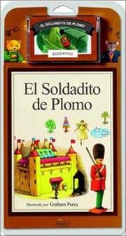 Tapa de El Soldadito de Plomo / The Steadfast Tin Soldier - Libro y Cassette