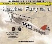Tapa de HAWKER FURY VOLUME 1 (Perfiles Aeronauticos: La Maquina y la Historia)