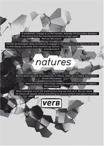 Tapa de Verb Natures (Actar's Boogazine)