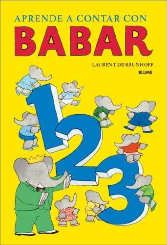 Tapa de Aprende a Contar Con Babar