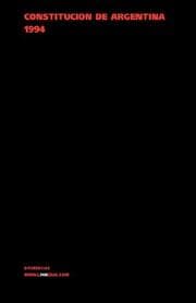 Tapa de Constitución de Argentina