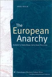 Tapa de The European anarchy