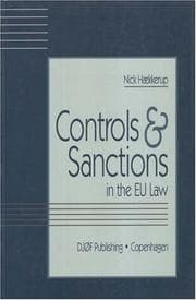 Tapa de Controls and sanctions in the EU law