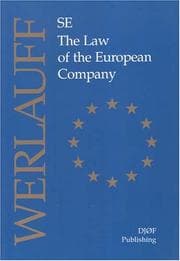 Tapa de Se - the Law of the European Company
