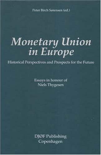 Tapa de Monetary Union in Europe