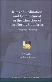 Tapa de Rites of Ordination And Commitment in the Churches of the Nordic Countries