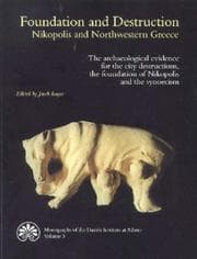 Tapa de Foundation and Destruction: Nikopolis and Northwestern Greece