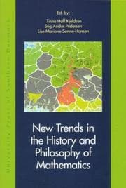 Tapa de New trends in the history and philosophy of mathematics
