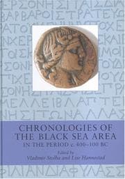 Tapa de Chronologies of the Black Sea area in the period, c. 400-100 BC