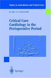 Tapa de Critical care cardiology in the perioperative period