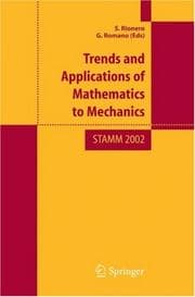 Tapa de Trends and applications of mathematics to mechanics