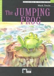 Tapa de The Jumping Frog with CD (Audio) (Reading & Training, Beginner)