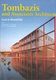 Tapa de Tombazis and associates architects