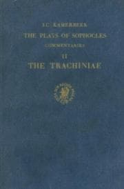 Tapa de The Plays of Sophocles - Commentaries 2