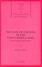 Tapa de The fate of fortune in the early Middle Ages