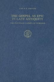 Tapa de The Gospel as epic in late antiquity