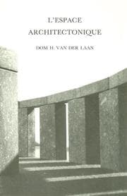 Tapa de L'espace architectonique