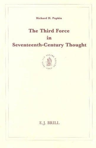 Tapa de The third force in seventeenth-century thought