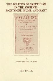 Tapa de The politics of skepticism in the ancients, Montaigne, Hume, and Kant