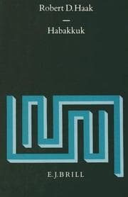Tapa de Habakkuk, 1992 (Supplements to Vetus Testamentum)