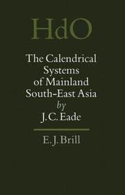 Tapa de The calendrical systems of mainland south-east Asia