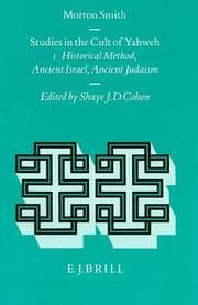 Tapa de Studies in the cult of Yahweh