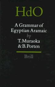 Tapa de A grammar of Egyptian Aramaic