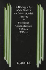 Tapa de A bibliography of the finds in the desert of Judah 1970-1995