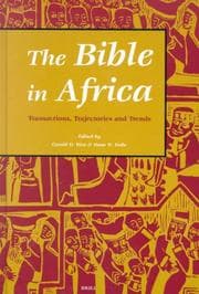 Tapa de The Bible in Africa