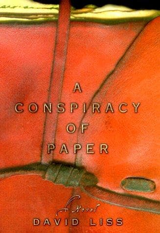 Tapa de A conspiracy of paper