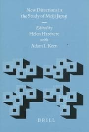 Tapa de New directions in the study of Meiji Japan