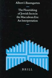 Tapa de The flourishing of Jewish sects in the Maccabean era