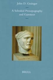Tapa de A Seleukid Prosopography and Gazetter
