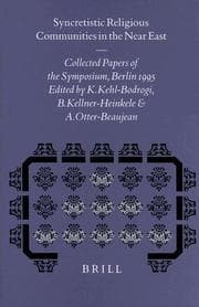 Tapa de Syncretistic religious communities in the Near East
