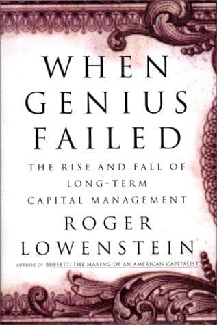 Tapa de When Genius Failed