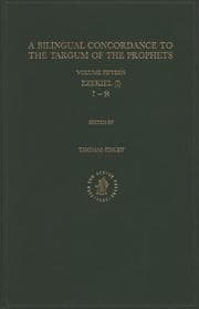 Tapa de Bilingual Concordance to the Targum of the Prophets