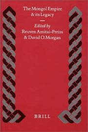 Tapa de The Mongol empire and its legacy