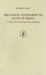 Tapa de The Samuel manuscript of Jacob of Edessa
