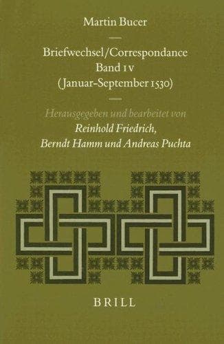 Tapa de Martin Bucer: Correspondance / Briefwechsel