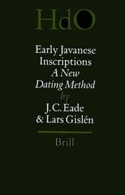 Tapa de Early Javanese inscriptions