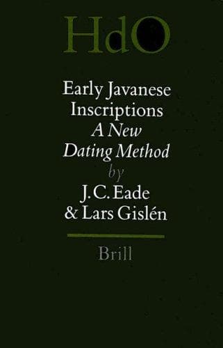 Tapa de Early Javanese Inscriptions